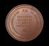 1839 The 'W.H' Prize for Industry, Courtesy & Integrity 58mm Medal