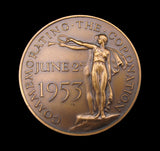 1953 Elizabeth II Coronation 35mm Medal - By Pinches