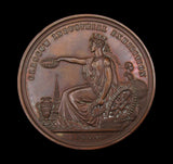 1866 Glasgow International Exhibition 64mm Bronze Juror's Medal