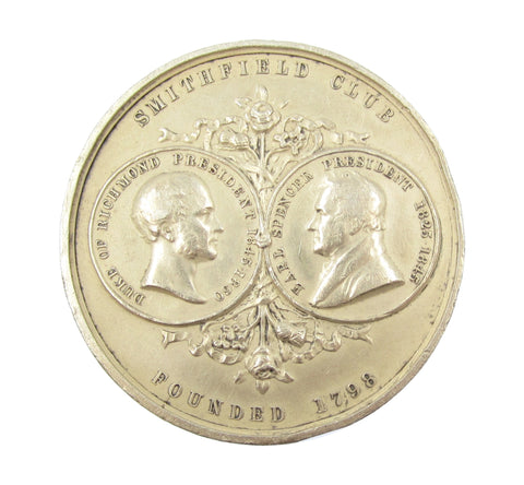 1925 George V Smithfield Club 56mm Silver Medal
