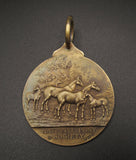1952 National Pony Show 'Gina' Champion Polo Dam 44mm Silver Medal