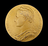 France 1905 Ministry of Trade & Industry 50mm Silver Medal - By Borrel
