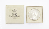 1953 Elizabeth II Coronation 32mm Silver Medal - By Spink & Son