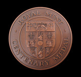 1989 800 Years Of London Mayoralty 63mm Bronze Medal - By The Royal Mint