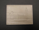 France 1901 Paris, Lyon & Mediterranean Railway Silver Medal - By Roty