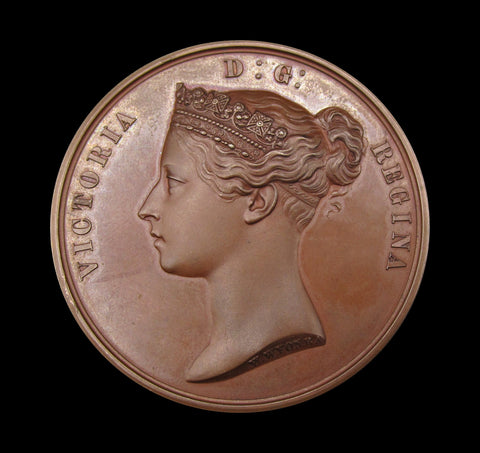1859 University Of Edinburgh Chemistry 46mm Prize Medal - By Wyon