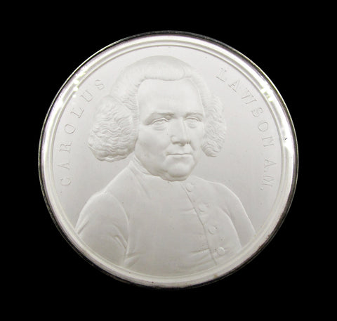 1847 Manchester Grammar School Charles Lawson 55mm Silver Medal