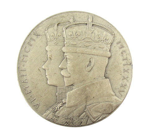 1935 George V Silver Jubilee Royal Mint 57mm Silver Medal