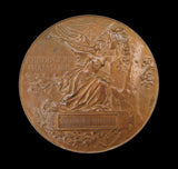 France 1889 Paris Universal Exposition 63mm Bronze Medal - Debenham & Freebody