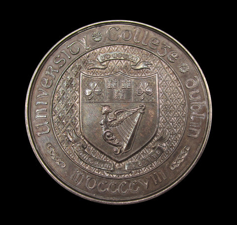 Ireland 1910 University College Dublin Set of 3 x 45mm Silver Medal