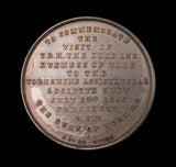 1896 Visit of The Duke & Duchess of York to Yorkshire 38mm Medal Pair - Cased