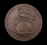 Germany 1940 Tripartite Pact With Italy & Japan 106mm Medal - By Goetz