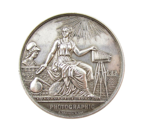 1897 Walkden & District Photographic Society 38mm Silver Medal