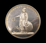 1902 Royal Geographical Society 39mm Silver Prize Medal - By Wyon