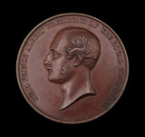 1851 Great Exhibition 'For Services' 47mm Medal - To Police Constable
