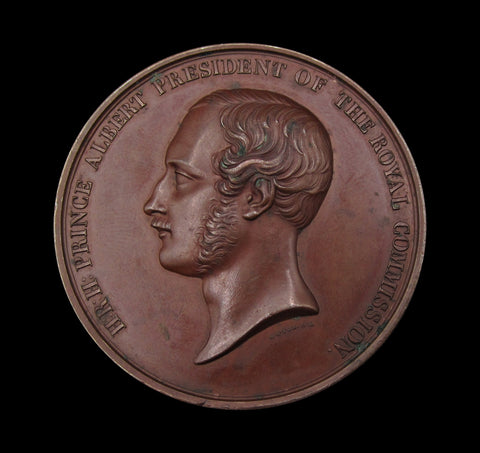 1851 Great Exhibition 'For Services' 47mm Medal - To Police Constable