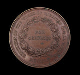 1851 Great Exhibition 'For Services' 47mm Medal - To Police Constable