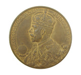 1911 George V Bronze Coronation 51mm Medal - Cased