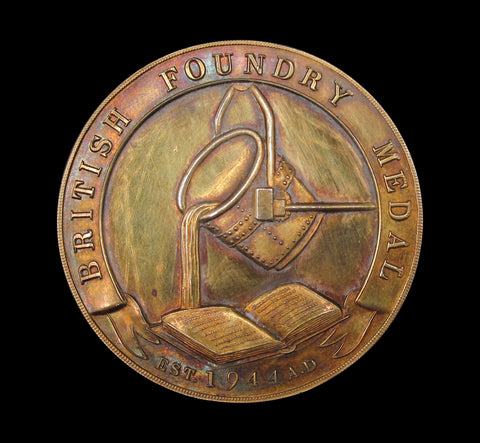 1944 Institute Of British Foundrymen 45mm Silver Medal