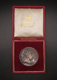 1901 Accession Of Edward VII 39mm Silver Medal - By Moore