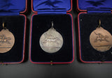 1936-1938 National Pony Society Set of 3 x Silver & Bronze Medals