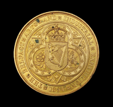 Ireland 1894 Belfast Arts & Industrial Exhibition 38mm Gilt Bronze Medal
