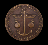 Germany 1935 Military Conscription 'Wehrpflicht' 85mm Medal - By Goetz