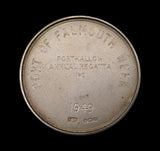 1949 Port of Falmouth Porthallow Regatta 39mm Silver Medal