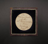 1861 50th Anniversary Marriage Of Anthony & Mary Swainson 41mm Medal