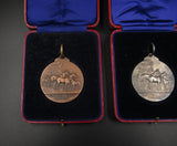 1936-1938 National Pony Society Set of 3 x Silver & Bronze Medals