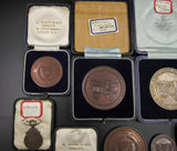 1933-1939 Set of 7 Medals For High Jump inc Oxford University