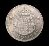 Edward VIII 1936 Silver Fantasy Pattern Crown - UNC
