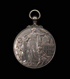 1934 56th 1st London Division T.A. Rifle Shooting Silver Medal