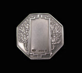 1935 George V Silver Jubilee 38mm Octagonal Silver Medal - Mappin & Webb