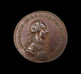 1761 Coronation Of George III Copper Medal - Contemporary Copy