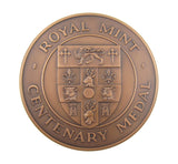 1989 RM 800 Years Of London Mayoralty 63mm Bronze Medal