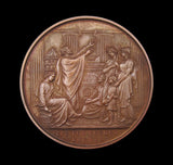 1873 London Missionary Society Livingstone Memorial 43mm Medal - By Wyon