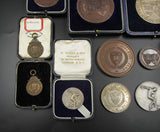 1933-1939 Set of 7 Medals For High Jump inc Oxford University
