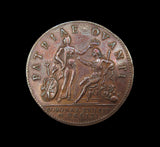 1761 Coronation Of George III Copper Medal - Contemporary Copy