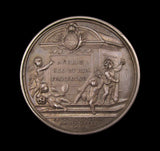 1658 Oliver Cromwell Memorial 38mm Silver Medal - By Dassier