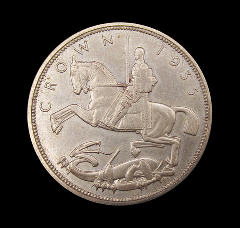 George V 1935 Specimen Crown - Cased