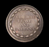 1778 Admiral Augustus Keppel Battle of Ushant 40mm Silver Medal