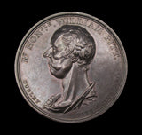 1813 Dudley Pitt Club 50mm Silver Medal - By Wyon