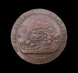1783 Blockade of Gibraltar Rear Admiral Kempenfelt 33mm Medal