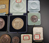 1933-1939 Set of 7 Medals For High Jump inc Oxford University