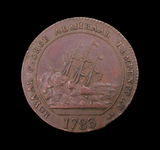 1783 Blockade of Gibraltar Rear Admiral Kempenfelt 33mm Medal