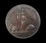 1736 Jernegan's Lottery 39mm Silver Medal - By Tanner