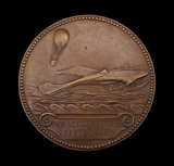 Germany 1914 National Aviation Fund 82mm Medal - By Goetz