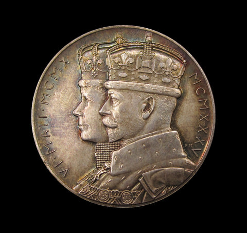1935 George V Silver Jubilee Royal Mint 32mm Medal - Boxed