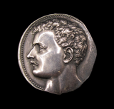 1904 Bodybuilding Eugene Sandow 28mm Silver Award Medal - By Fuchs